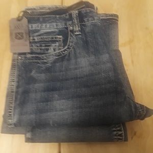 Womens Axel Brand Stretch Denim Jeans 32W x 32L